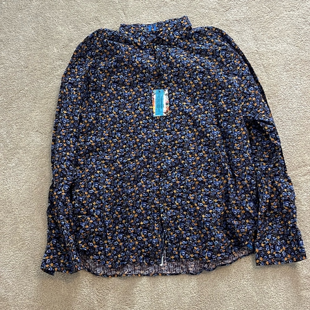 Men’s Long Sleeve Dress Shirt- SIZE 4XL